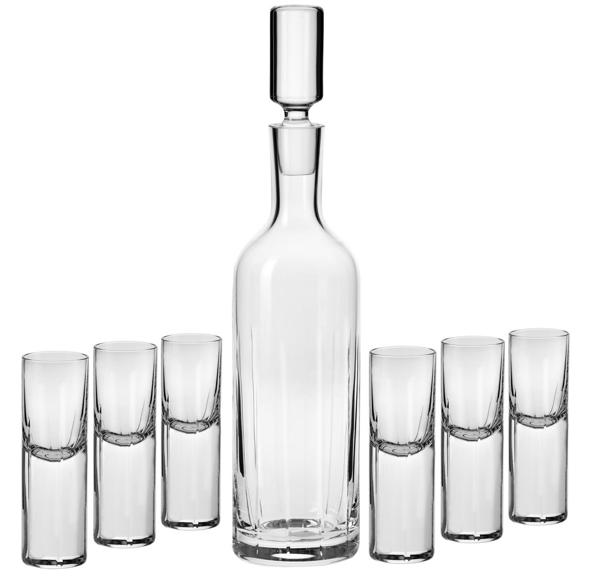 Komplet Do Likierów Nalewek Gothic KROSNO Karafka 750 ml i 6 Kieliszków