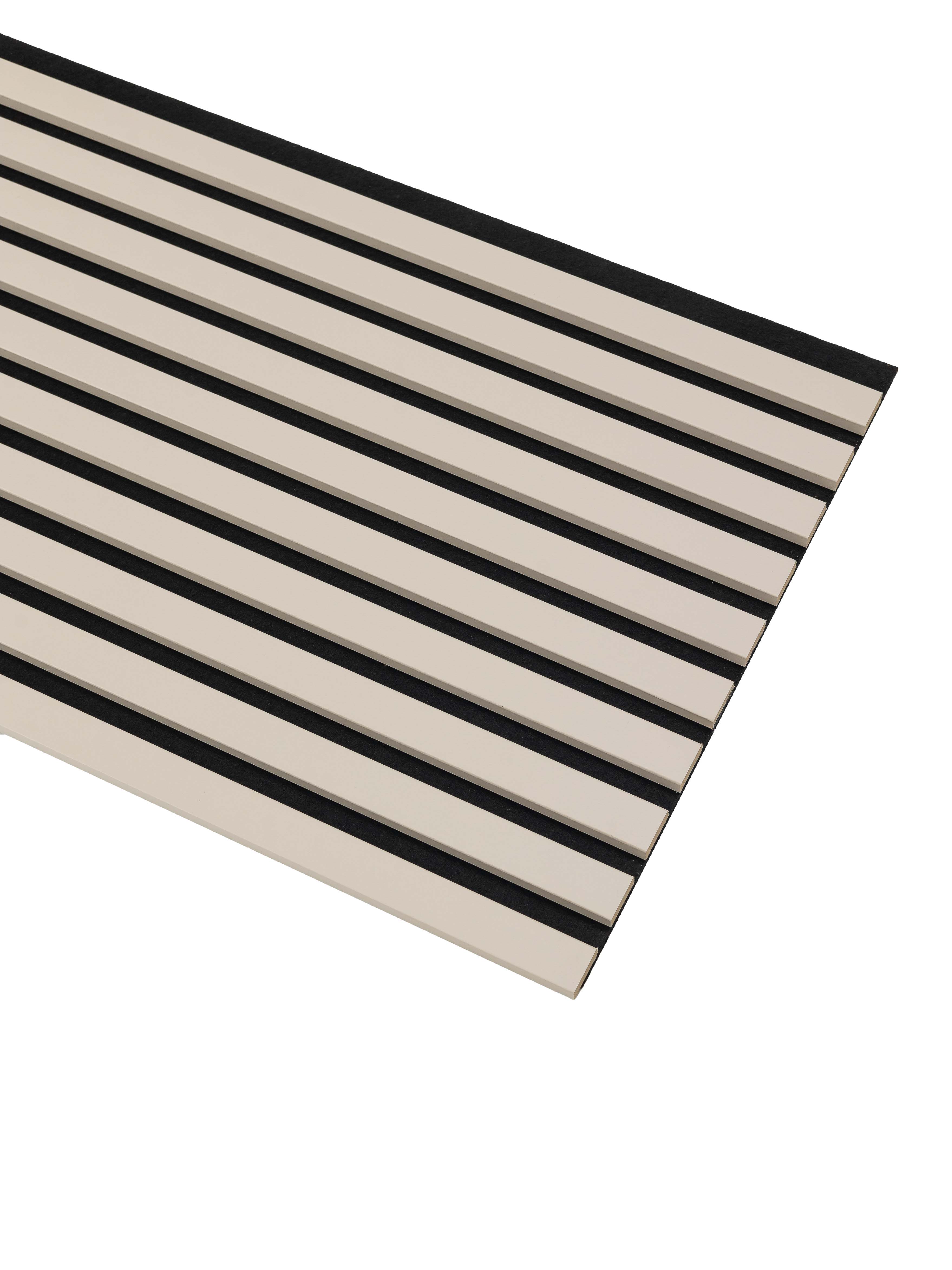 Lamele Ścienne na Czarnym Filcu 275x46cm SunWood Panele Dekoracyjne Kaszmir 1 szt.