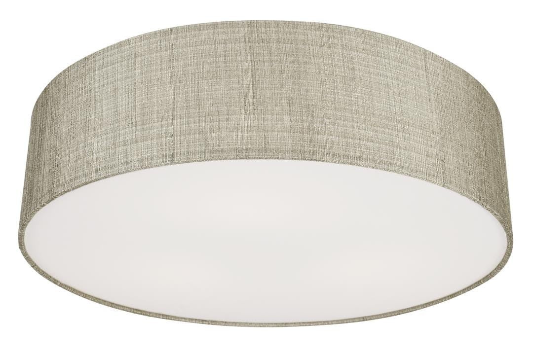 Lampa sufitowa plafon LED Nowodvorski TURDA szara, tkanina 8953