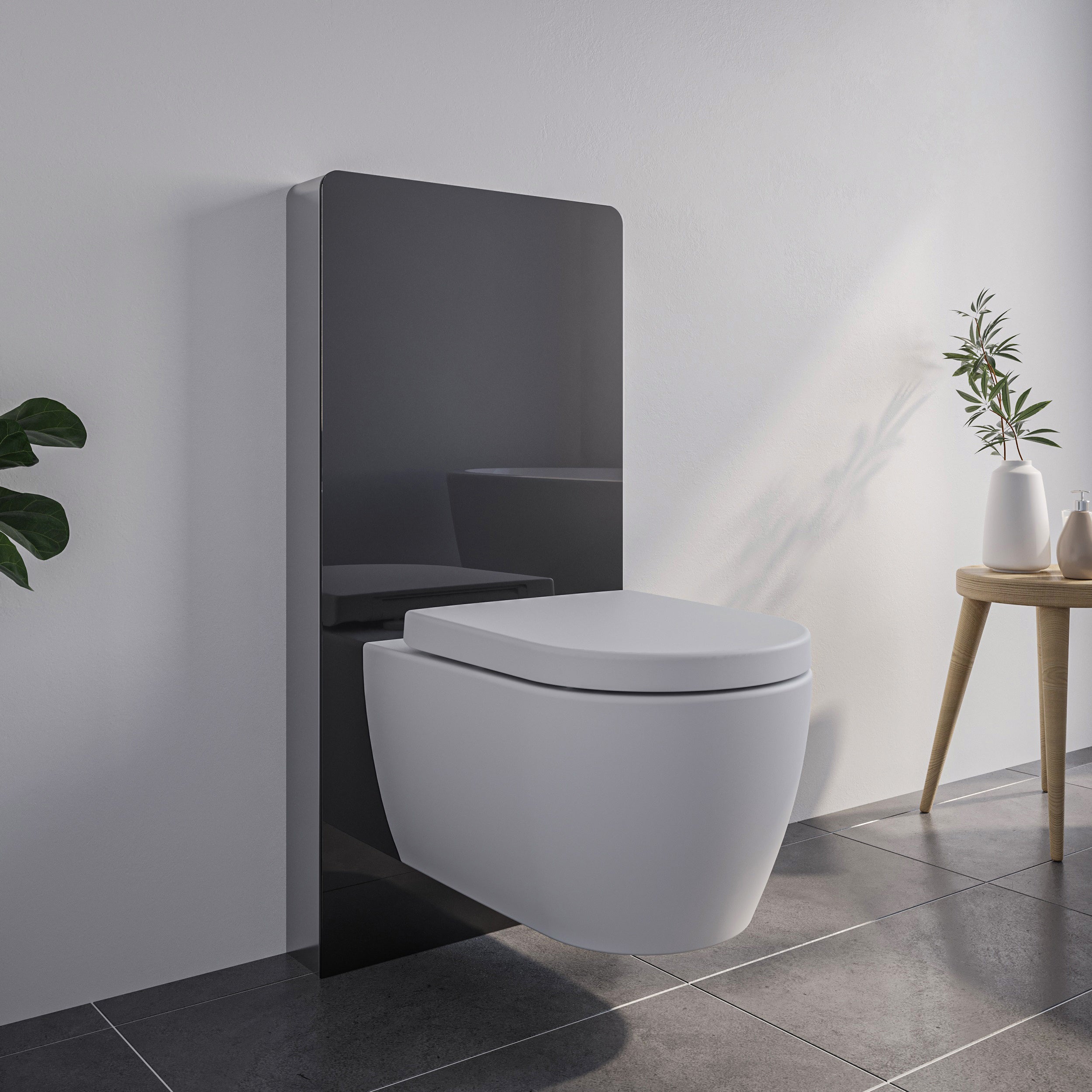 Bernstein Zestaw WC miska WC NT2039 + deska Soft-Close + moduł sanitarny + mata