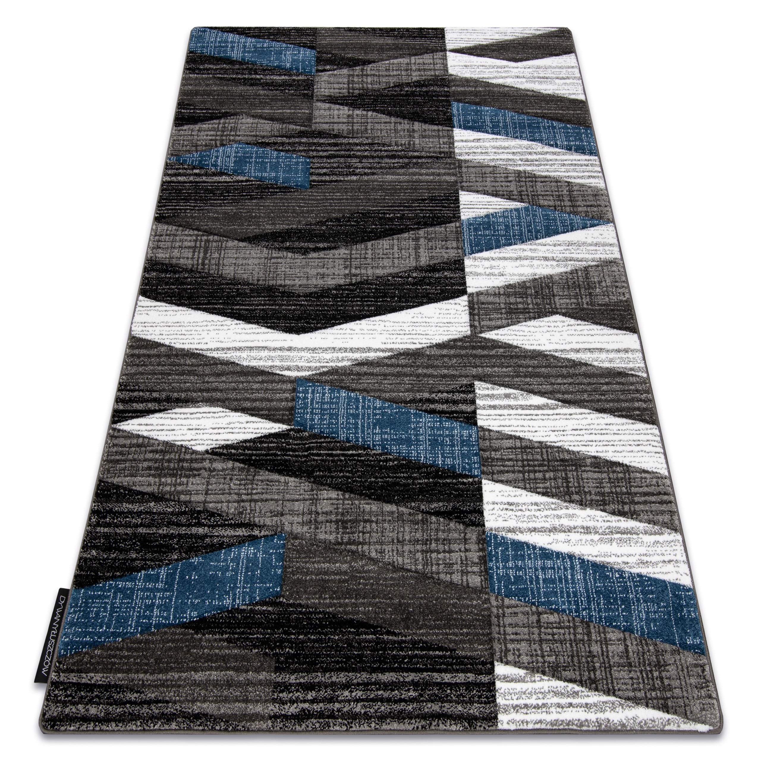 Dywan ALTER Bax Pasy niebieski 180x270 cm
