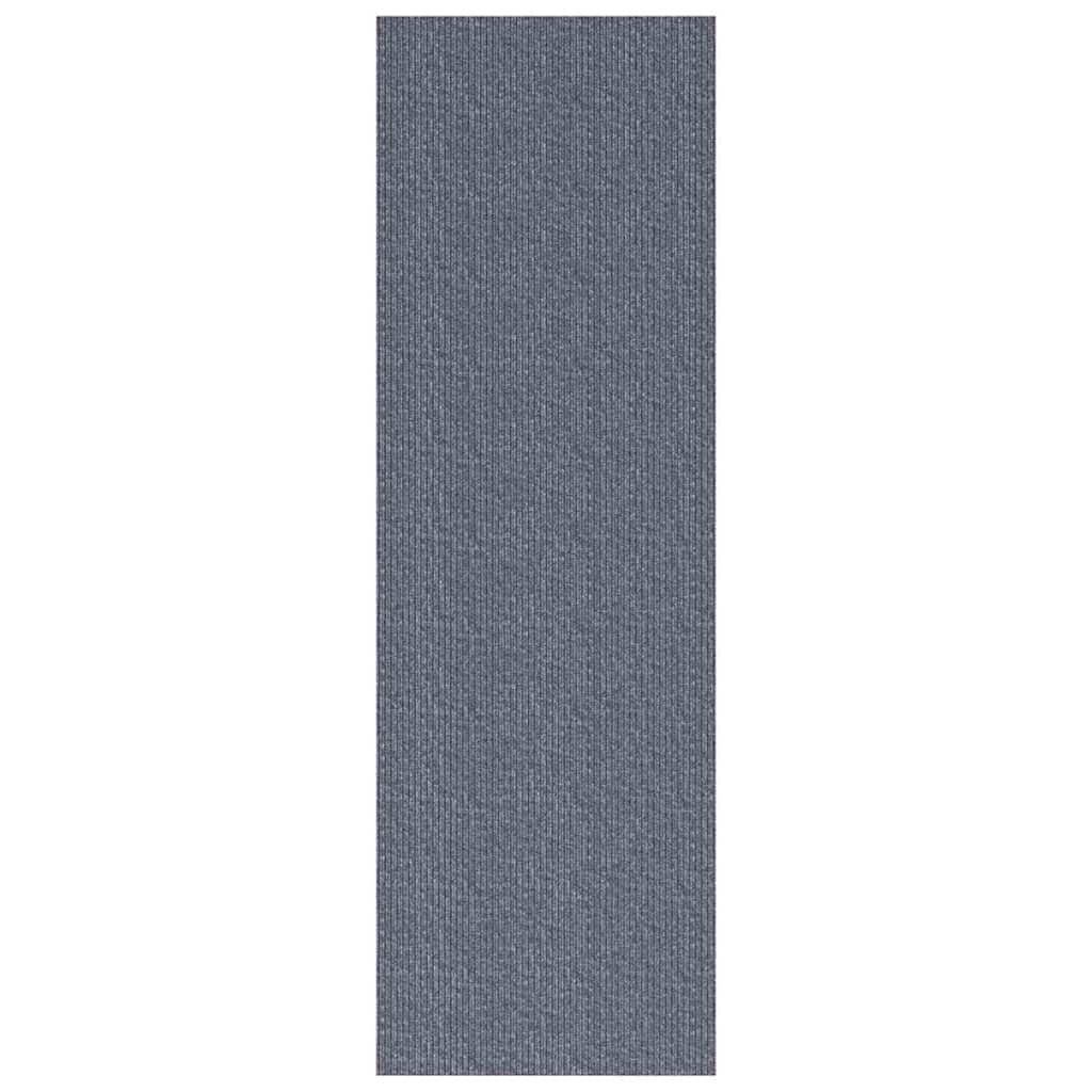 Chodnik dywanowy Jasnoszary 100 x 250 cm tkanina