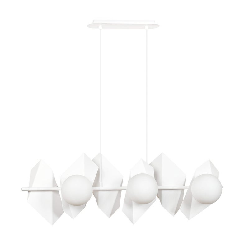 Żyrandol Emibig 6xE14 40W DRIFTON 6 WHITE 637/6