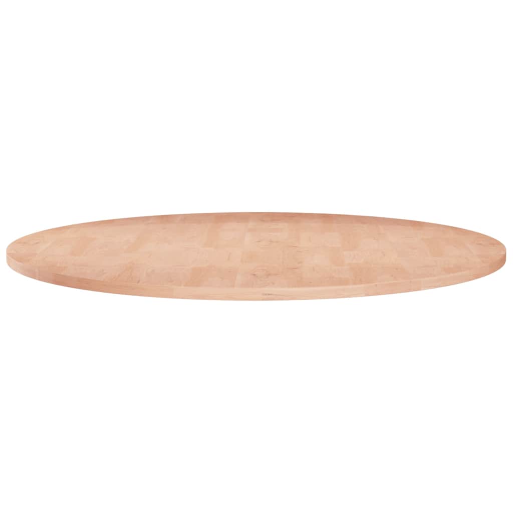 Blat Drewniany do Stołu Okrągły 70 cm z Surowego Dębu