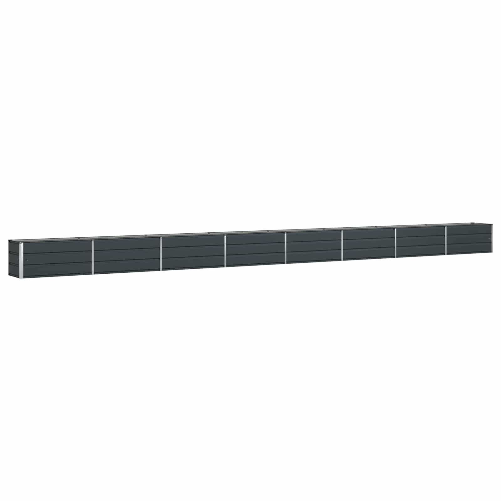 Donica Antracyt 770 x 50 x 45 cm Stal Galwanizowana