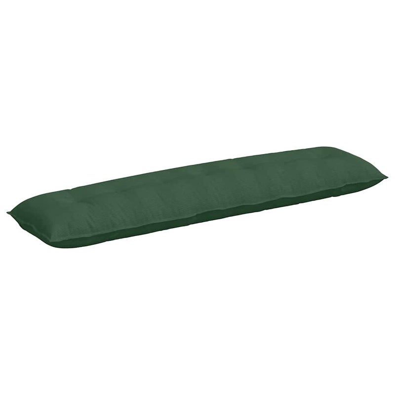 Poduszka na Plecy 50x200 cm Sztruksowa Zielona Dżungli do Salonu na Sofę