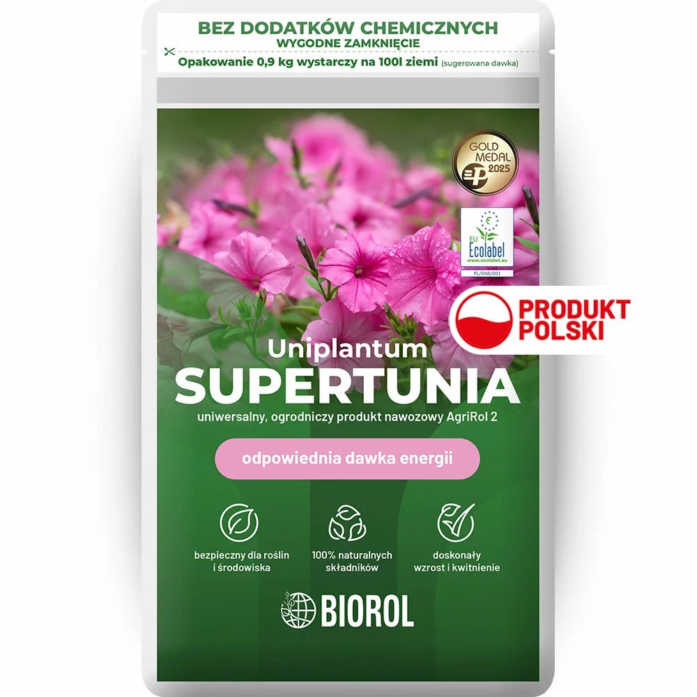 Biorol organiczny polepszacz gleby Supertunia Petunia Surfinia 900g nawóz