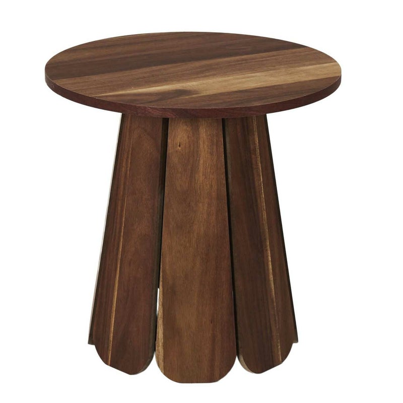 Stolik kawowy Dalia HowHomely brązowy MDF 45x45x45 cm 1 szt.