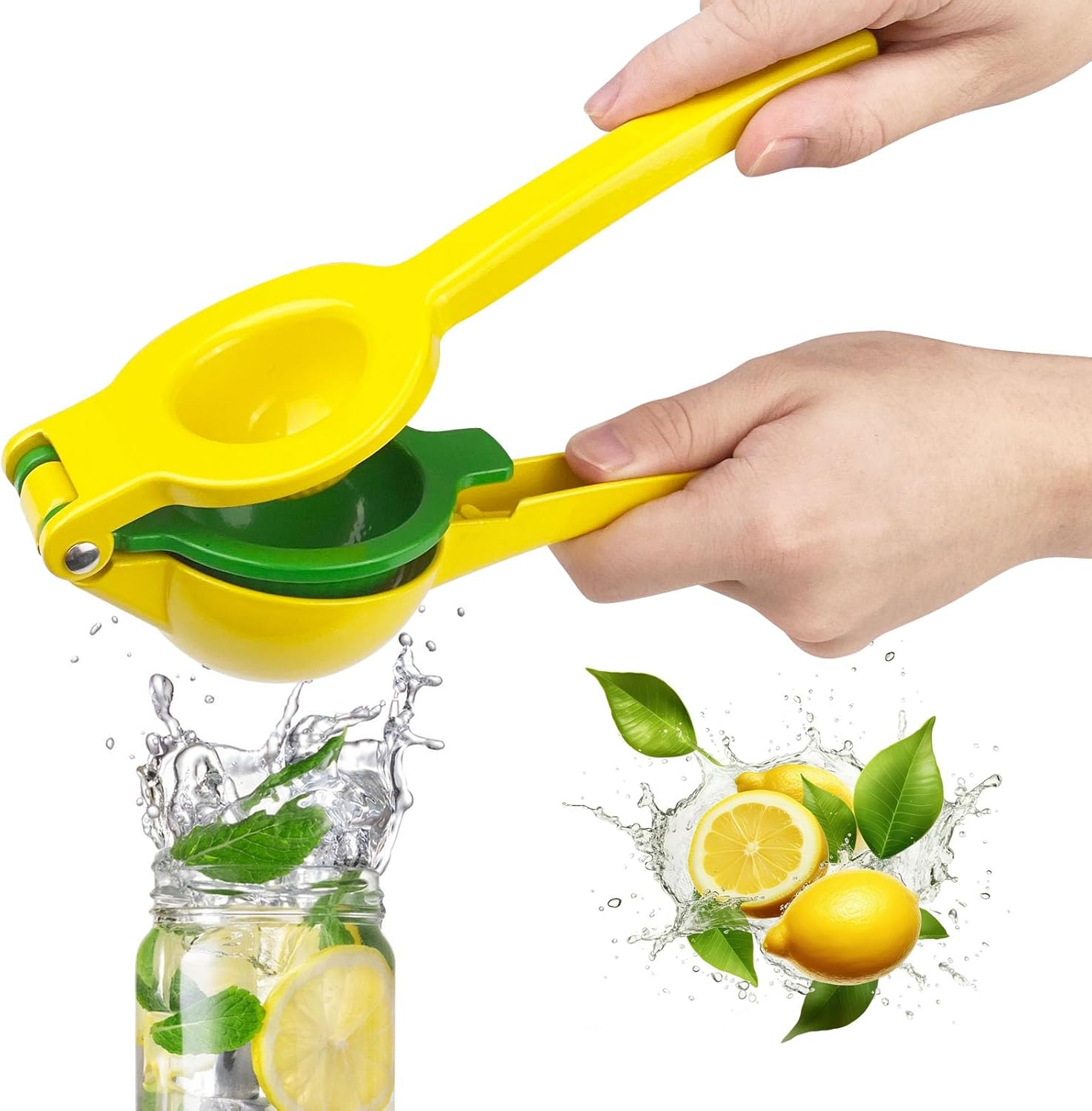 Ręczna wyciskarka do cytrusów, wyciskarka do cytryn, antykaustyczna, dźwigniowa wyciskarka do cytrusów, aluminiowa wyciskarka do pomarańczy, wyciska