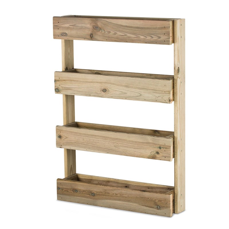 Miejski ogródek warzywny Stand Line Wall z drewna FSC 100x70x16.4 cm