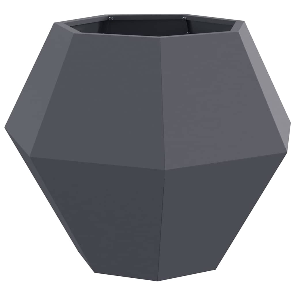 Donica Antracyt 75 x 75 x 60 cm Stal
