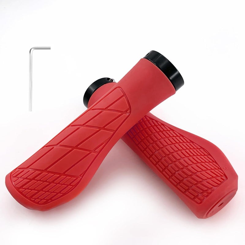 Uchwyty rowerowe, ergonomiczne uchwyty rowerowe, uchwyty kierownicy rowerowej 22 mm do rowerów górskich, rowerów BMX, rowerów elektrycznych itp.