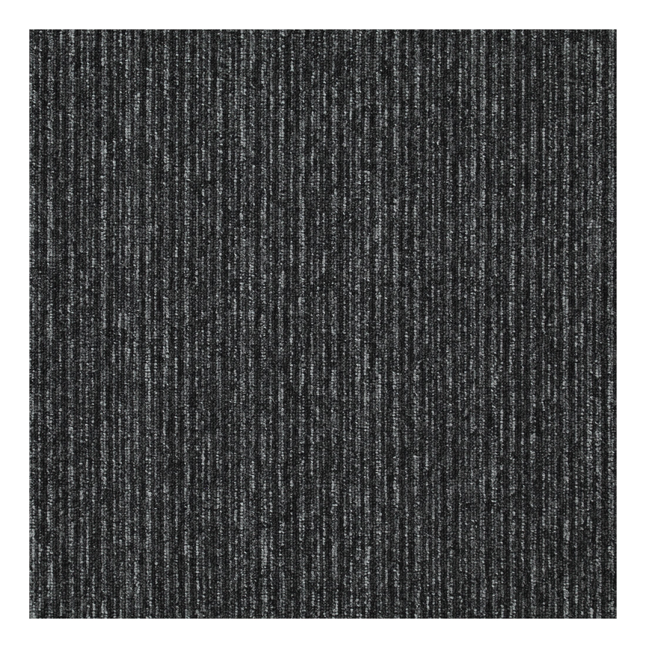 Płytka dywanowa biurowa 50x50 cm Almera Lines wykładzina trudnopalna kolor szary (20 szt = 1 paczka = 5m2)
