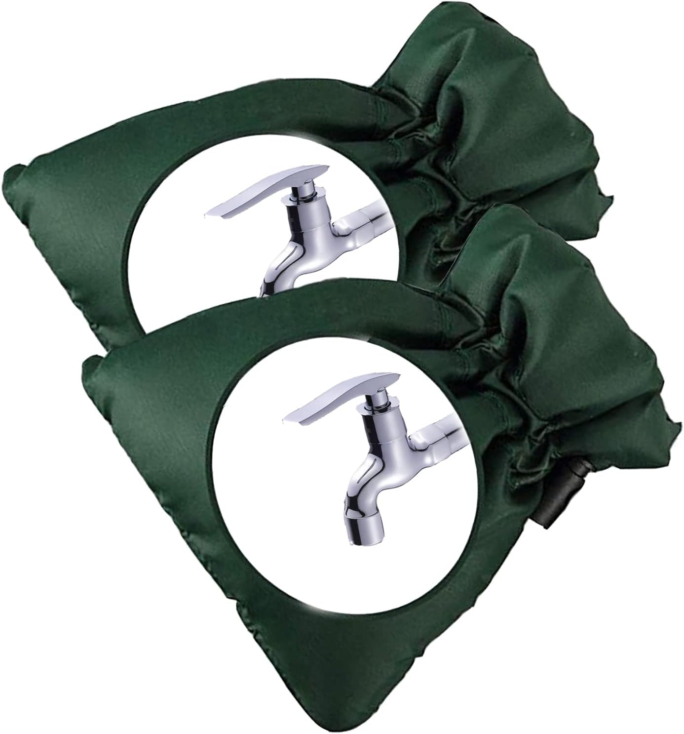 2 sztuki 21X17cm Pokrowce na krany zewnętrzne, Faucet Protector, ochrona przed zamarzaniem na zimę, do ochrony kranu zewnętrznego, do