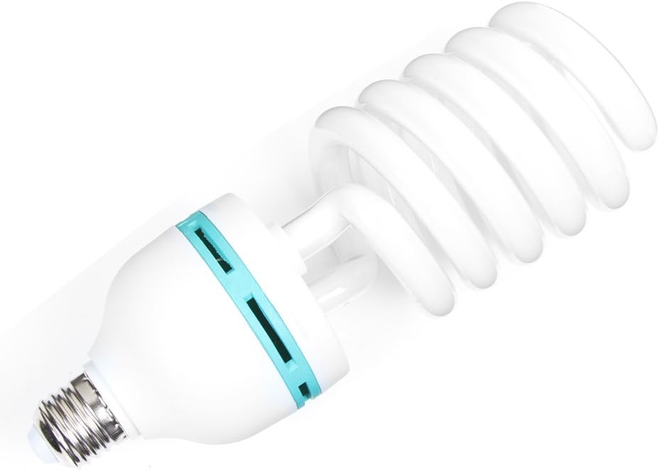E27 85W 220V energooszczędna żarówka CFL jasna, 5500K, spiralna, do fotografii