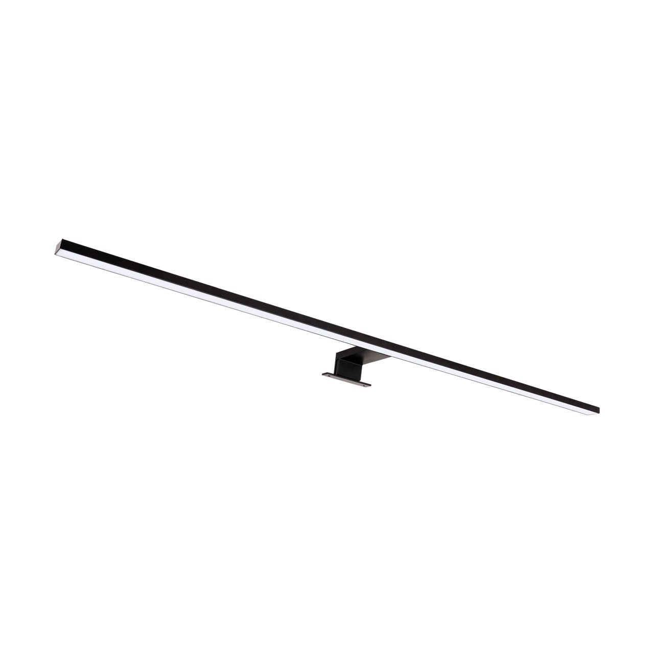 Kinkiet łazienkowy nowoczesny czarny liniowy 90cm nad lustro LED 15W ROXANA Struhm