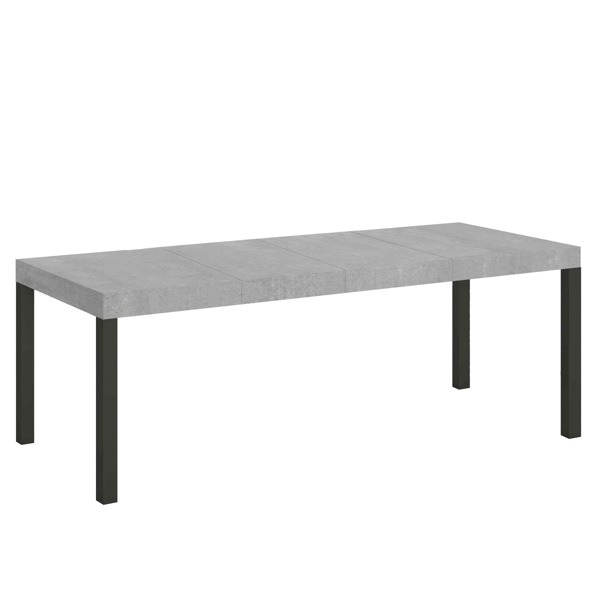 Stół rozkładany 90x160/264 cm Everyday Premium Stelaż cementowy Antracyt