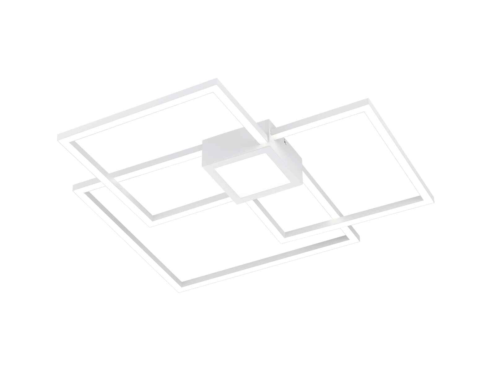 Lampa sufitowa nowoczesna wbudowany LED HYDRA biały Trio 676240431