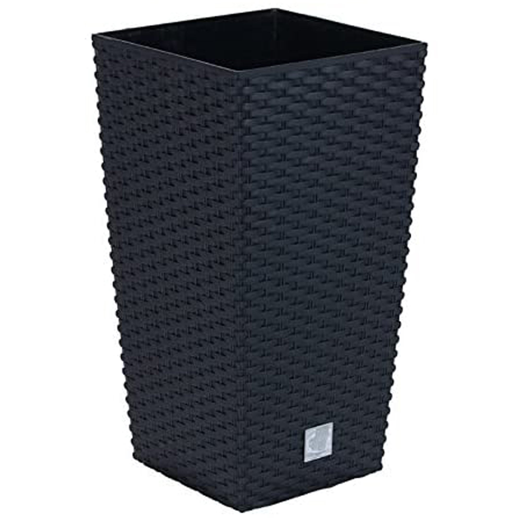 Doniczka Prosperplast RATO SQUARE - antracytowy DRTS240-S433