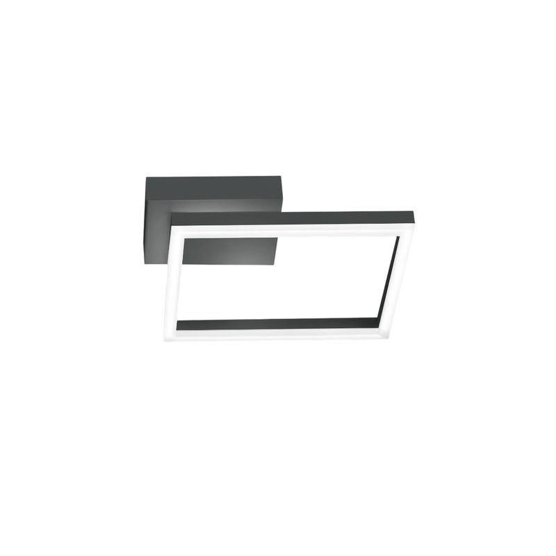BARD nowoczesna lampa sufitowa LED 22W antracytowa 3394-21-282 Fabas Luce