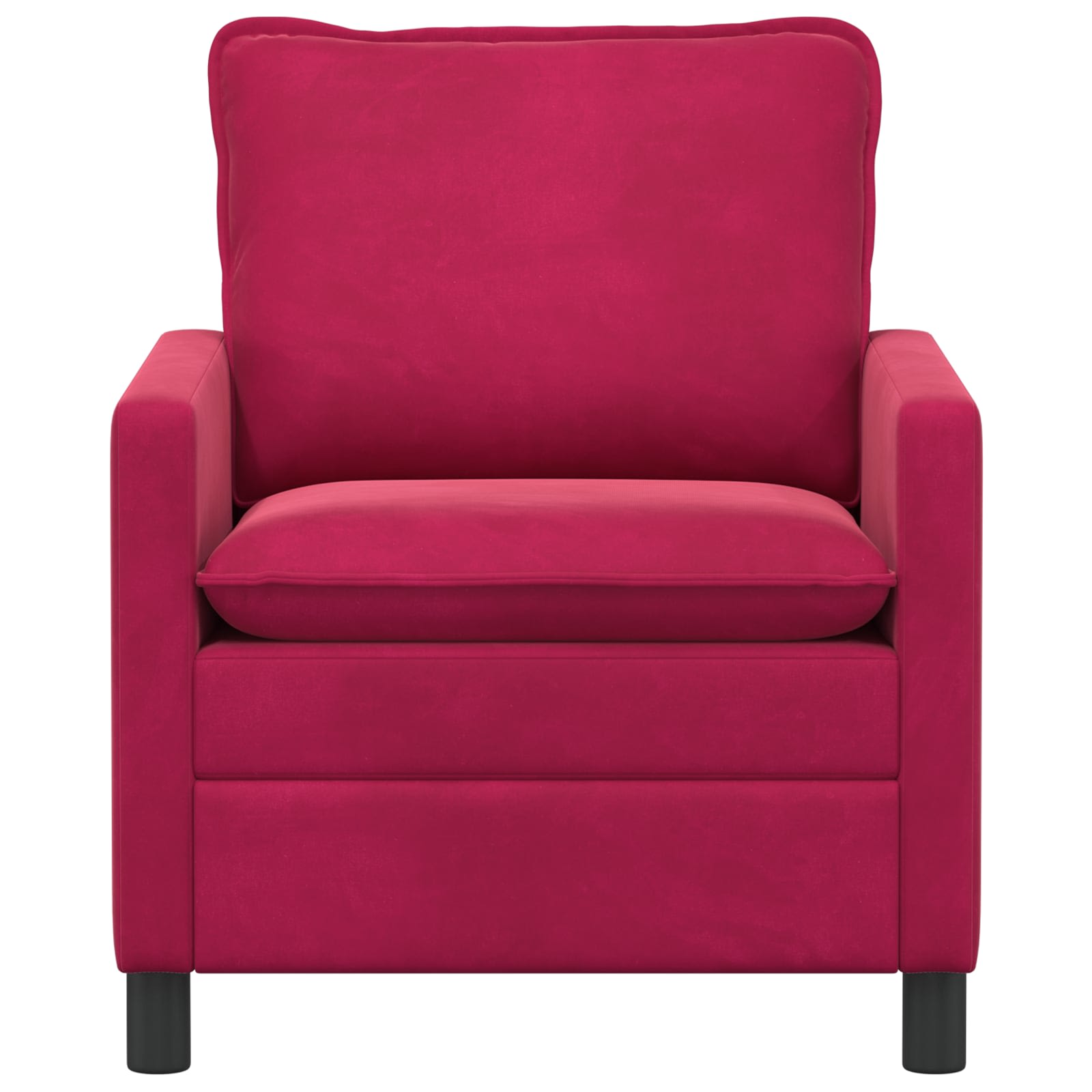 Sofa Czerwone wino 76 x 81 x 87,5 cm Welur
