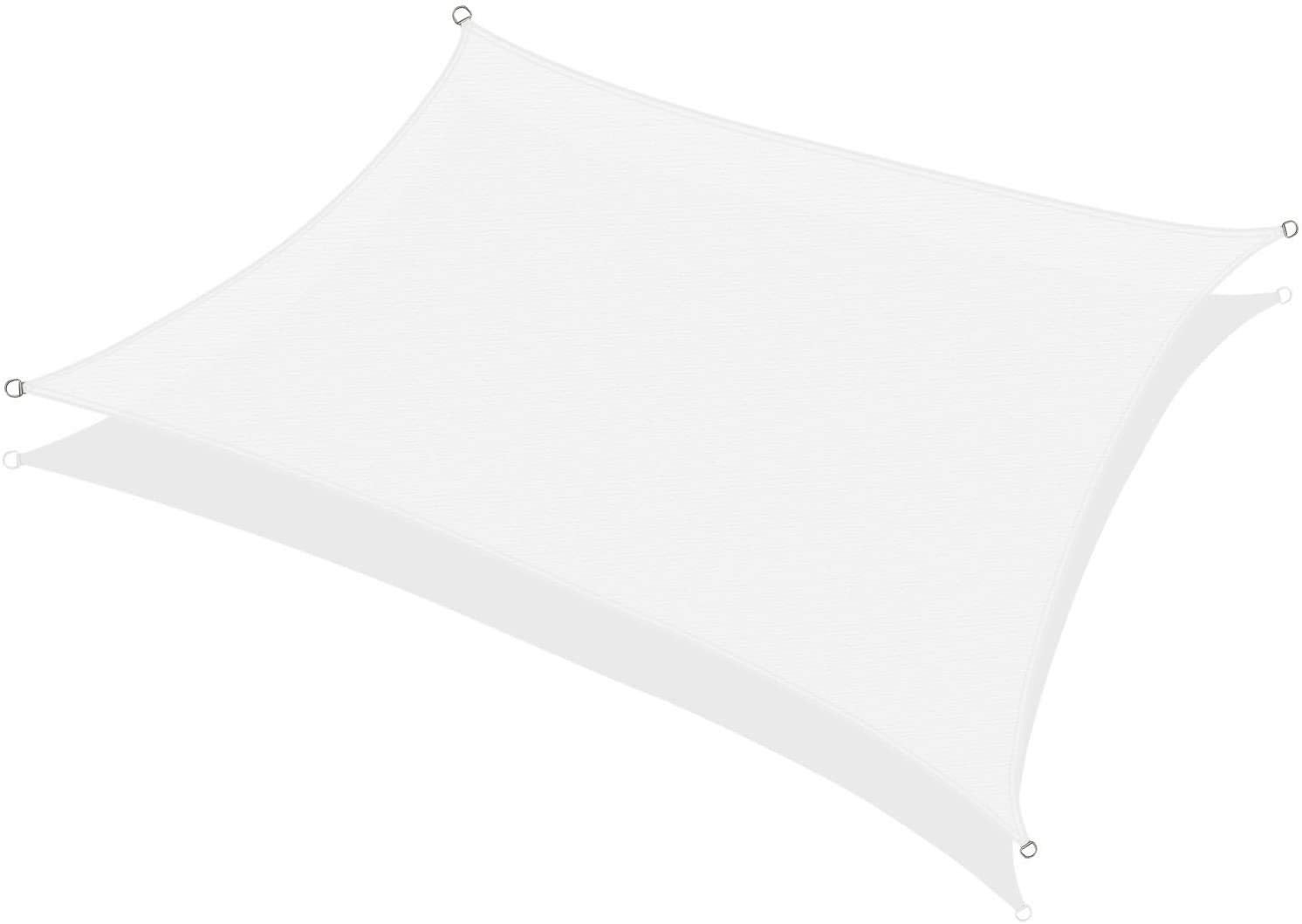 Żagiel przeciwsłoneczny - żagiel przeciwsłoneczny Oxford Fabric Rectangular 2x3 M - kremowo-biały