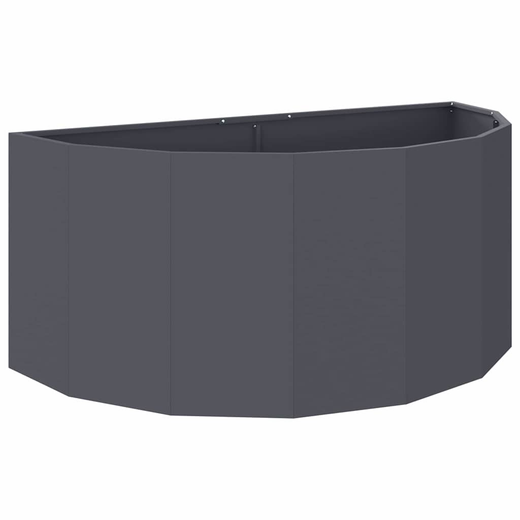 Donica Antracyt 120 x 60 x 50 cm Stal