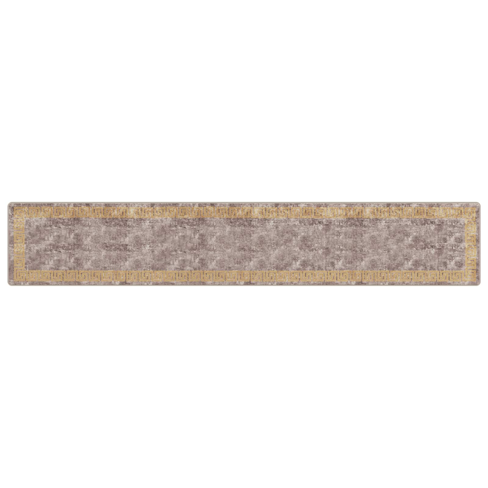 Chodnik dywanowy MARSA Szary 80 x 450 cm Poliester i PVC