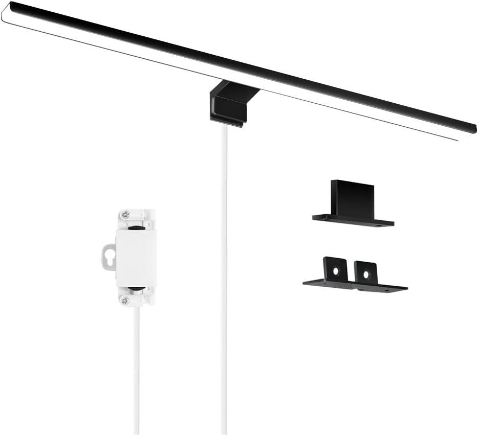 Lampa LED nad lustro łazienkowe 6W 30cm 670lm, oświetlenie szafki, neutralna biel 4000K, wodoodporność IP44 (300mm)