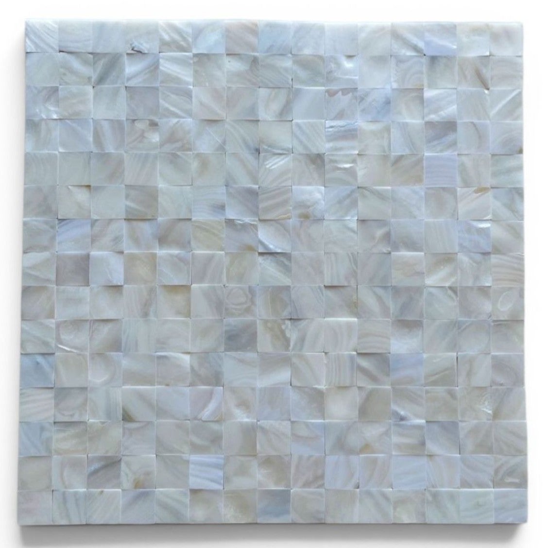 Mozaika z Macicy Perłowej na Siatce 30x30 cm – Eleganckie i Luksusowe Wykończenie