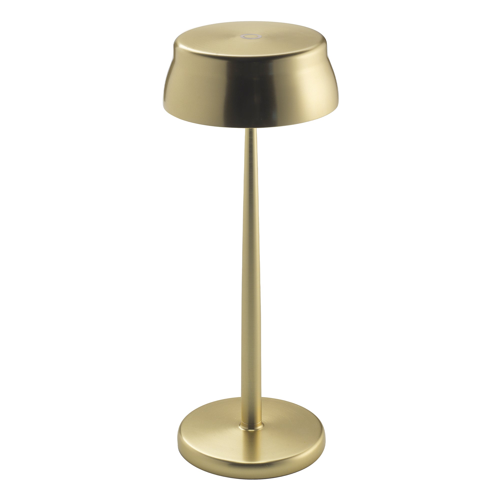 Lampa stołowa LED Zafferano SISTER LIGHT Wi-Fi Smart Gold z możliwością ładowania i ściemniania