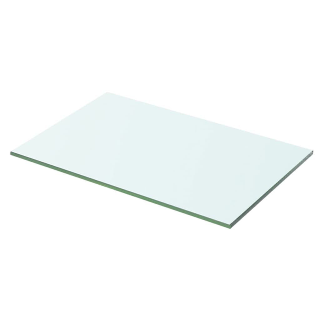 Półka szklany, bezbarwny panel, 50x25 cm vidaXL