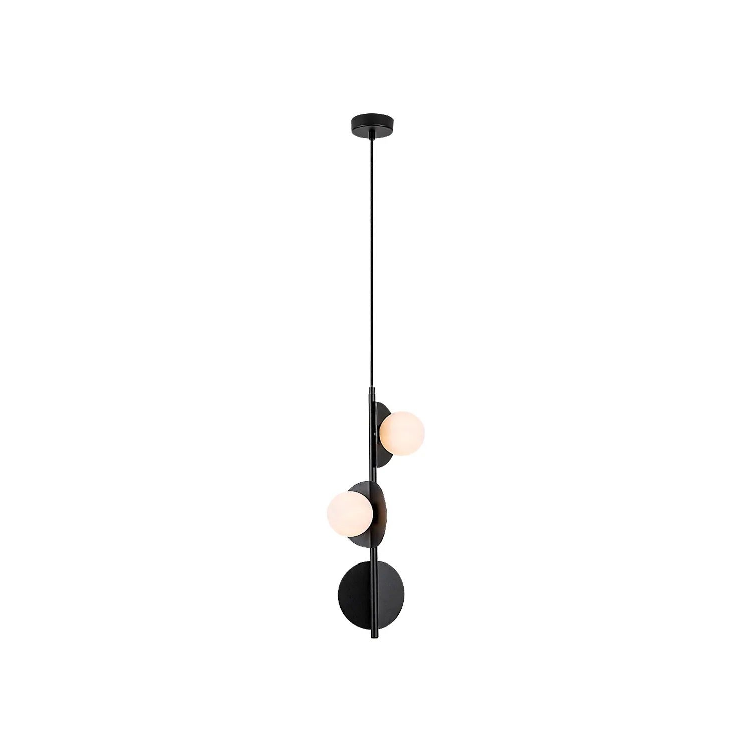 Lampa wisząca Jules czarno-biała 3xG9x5W industrialna wym: 120 x 10,5 x 10,5 cm metal Rabalux