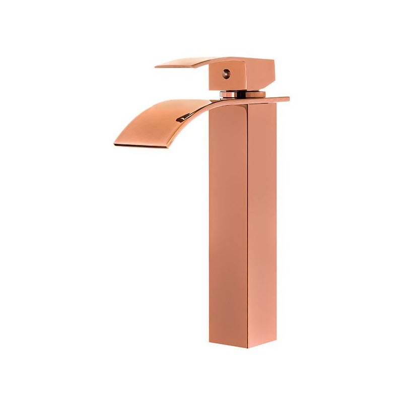 BATERIA UMYWALKOWA CASCADE WYSOKA SEM-1001GD RÓŻOWE ZŁOTO
