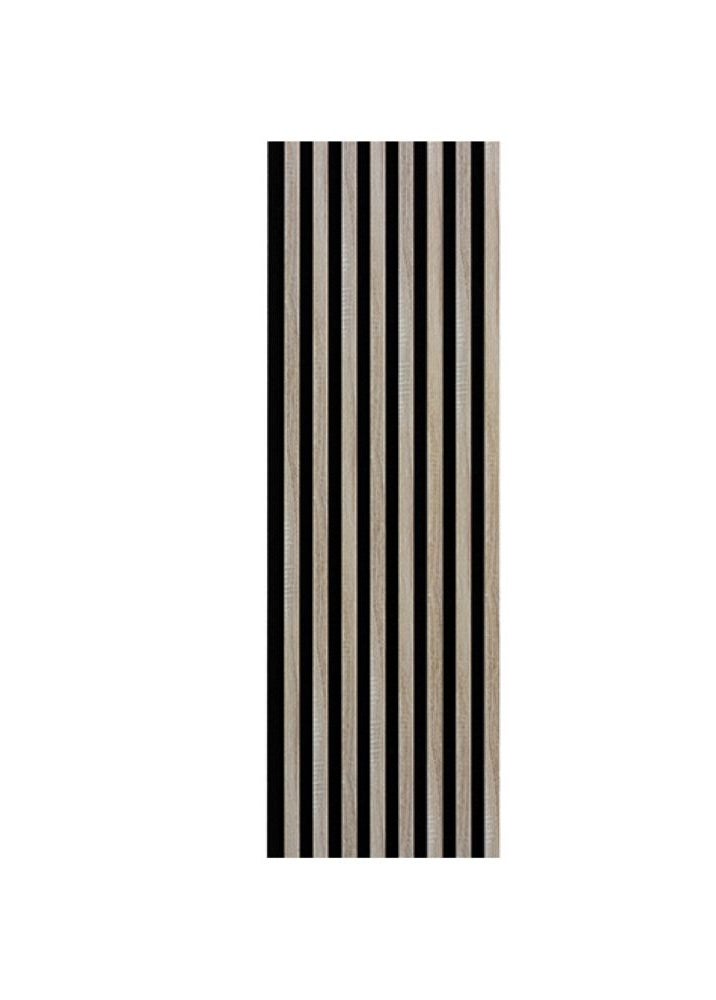 Lamele ścienne 8L Marbet Design WOODLINE 270x40 cm Dąb Sonoma na czarnym filcu 1 szt.