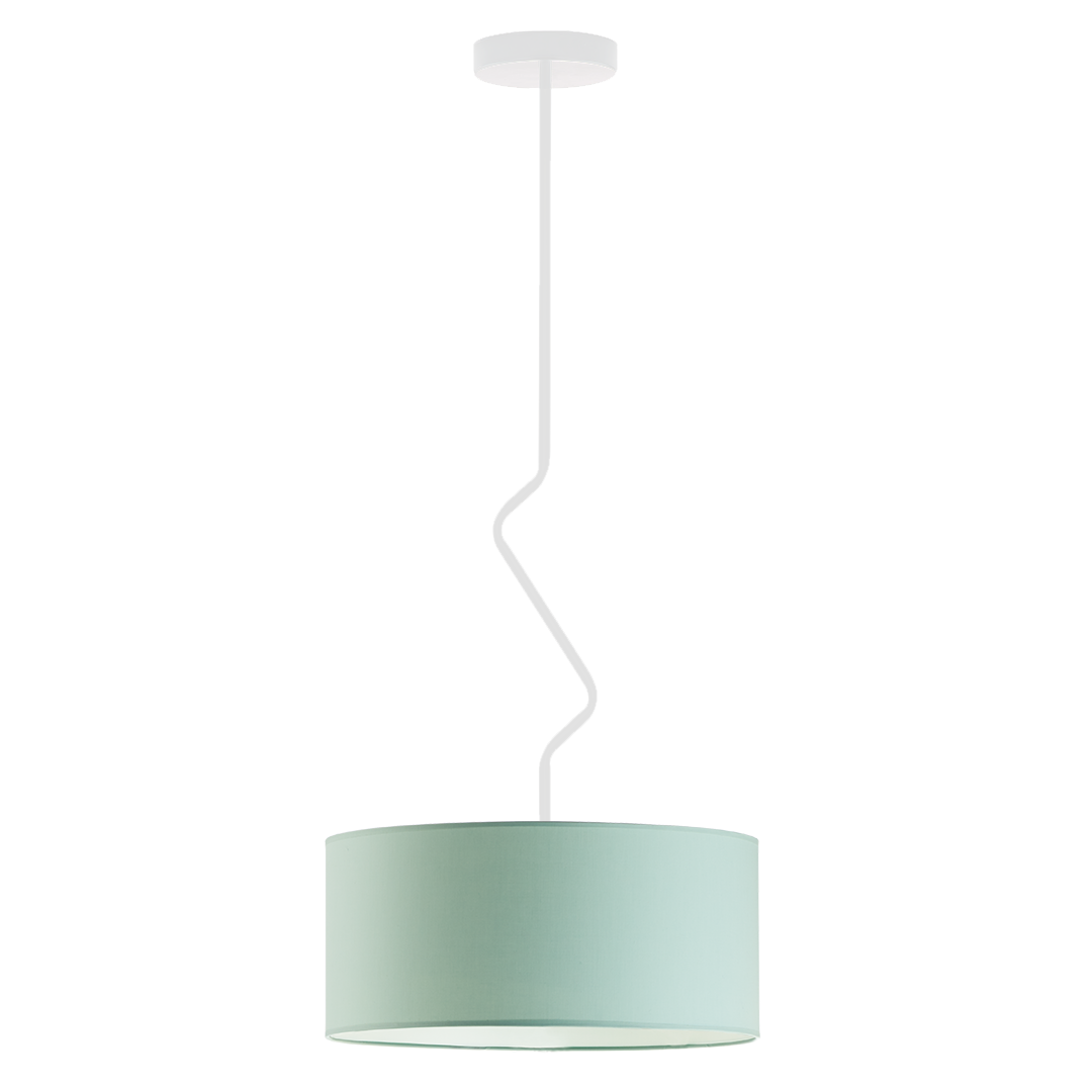 Lampa sufitowa żyrandol lampa wisząca z abażurem walec VESSO