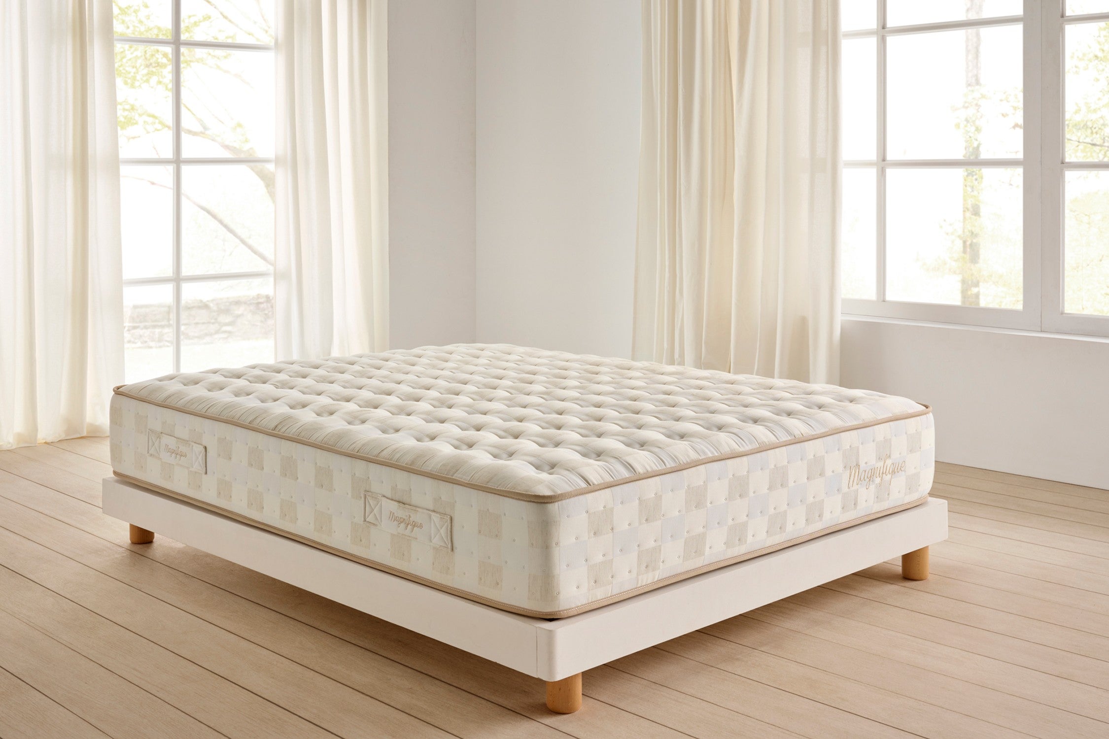 Materac Sprężyny kieszeniowe Magnifique, 30cm, 150x200cm - Moonia