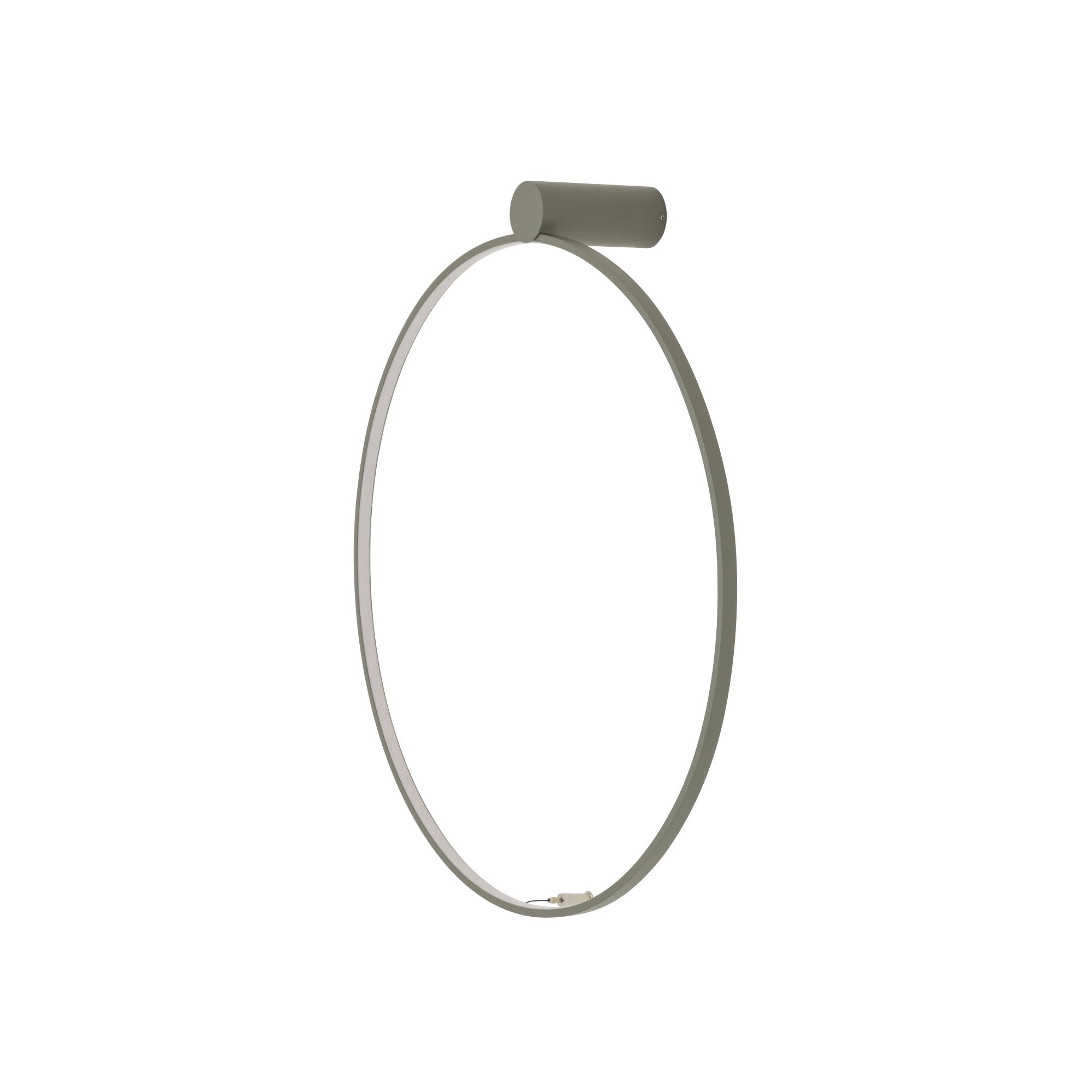 Lampa ścienno-sufitowa nowoczesna oliwkowa Ø60cm ring LED 21W CIRCOLO M 11402 Nowodvorski
