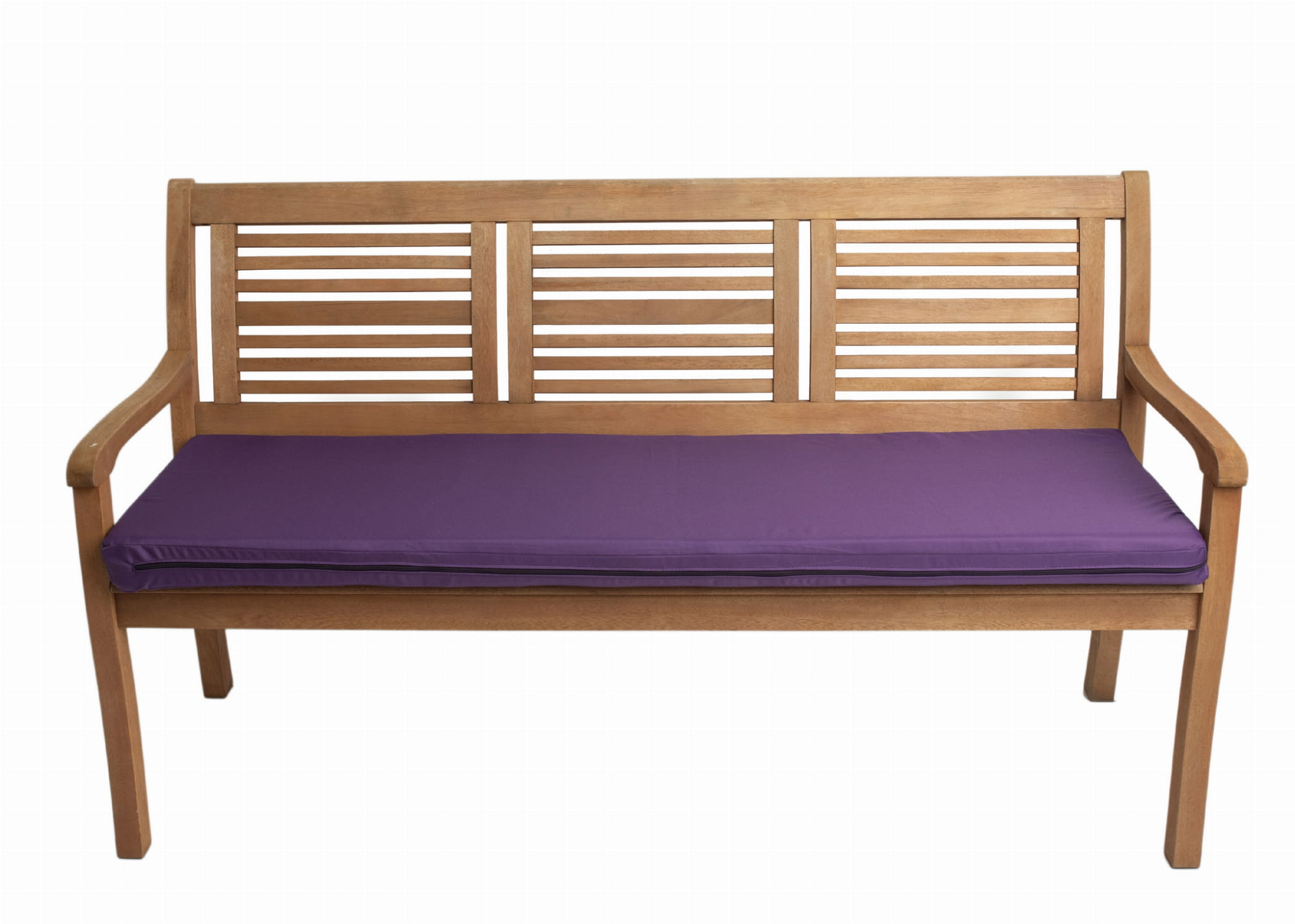 Poduszka ogrodowa na ławkę 150x50x7cm poduszka na meble ogrodowe fioletowa, poduszka na balkon taras, poducha ogrodowa na ławkę