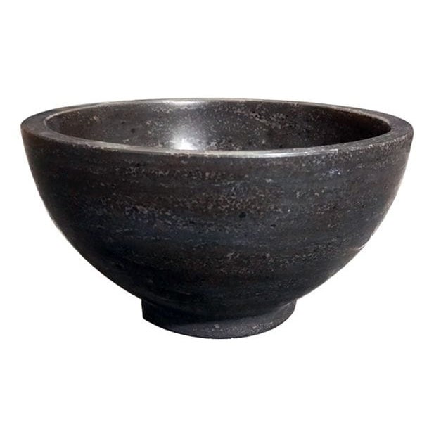 Umywalka nablatowa kamienna B-Stone 20 cm ręcznie wykonana