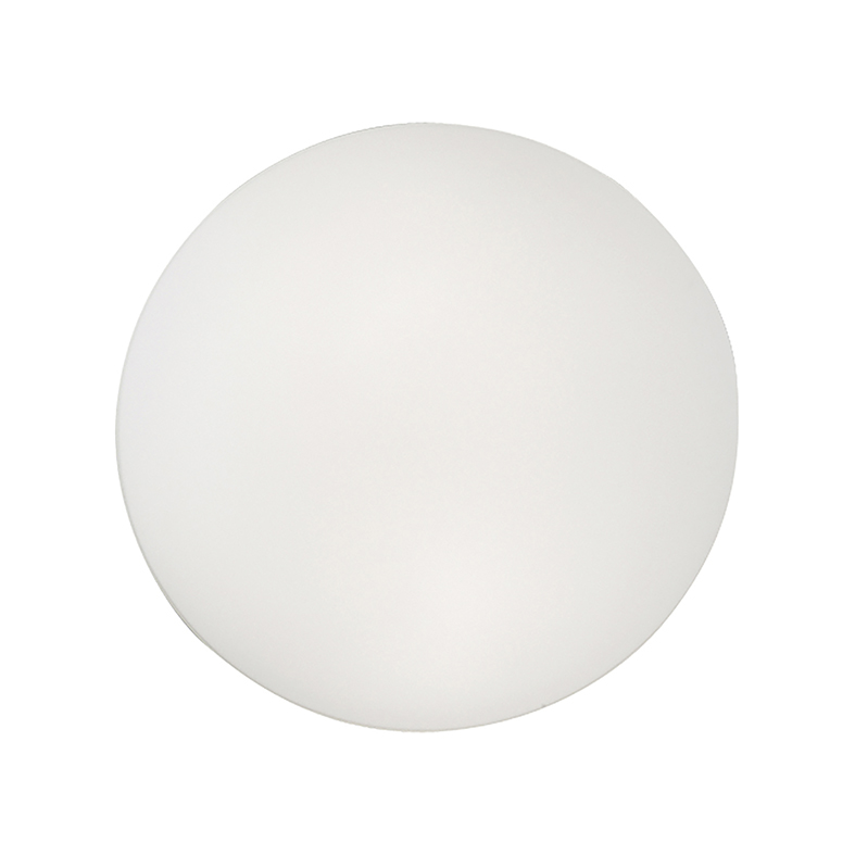 Lampa sufitowa PERLA z białego szkła dmuchanego, E27, 75 W, maks 45 cm, IP20 – Rossini Group – Zmodernizowana klasyczna lampa