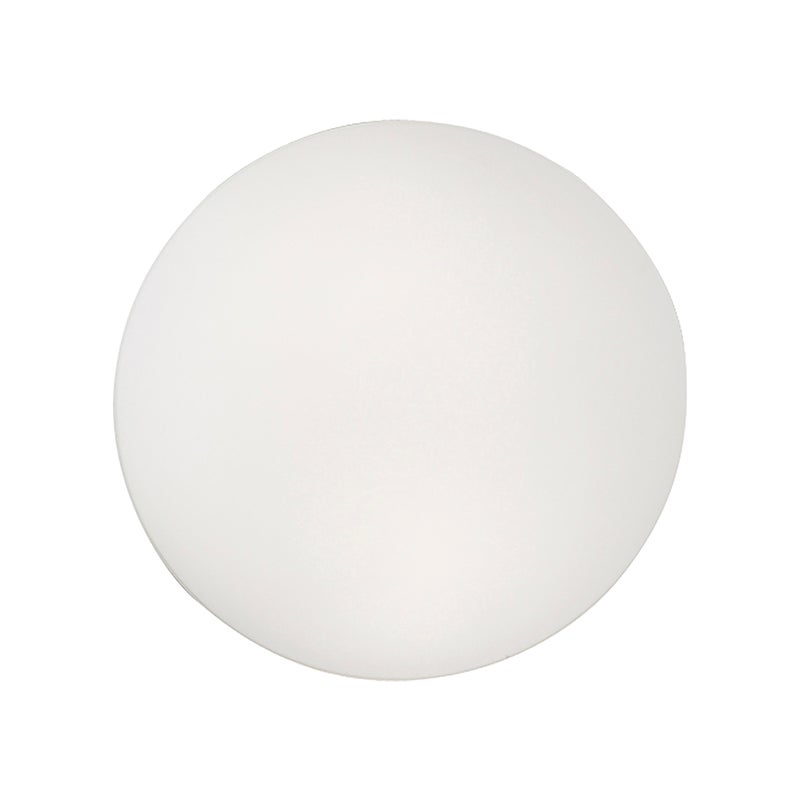 Lampa sufitowa PERLA z białego szkła dmuchanego, E27, 75 W, maks 45 cm, IP20 – Rossini Group – Zmodernizowana klasyczna lampa