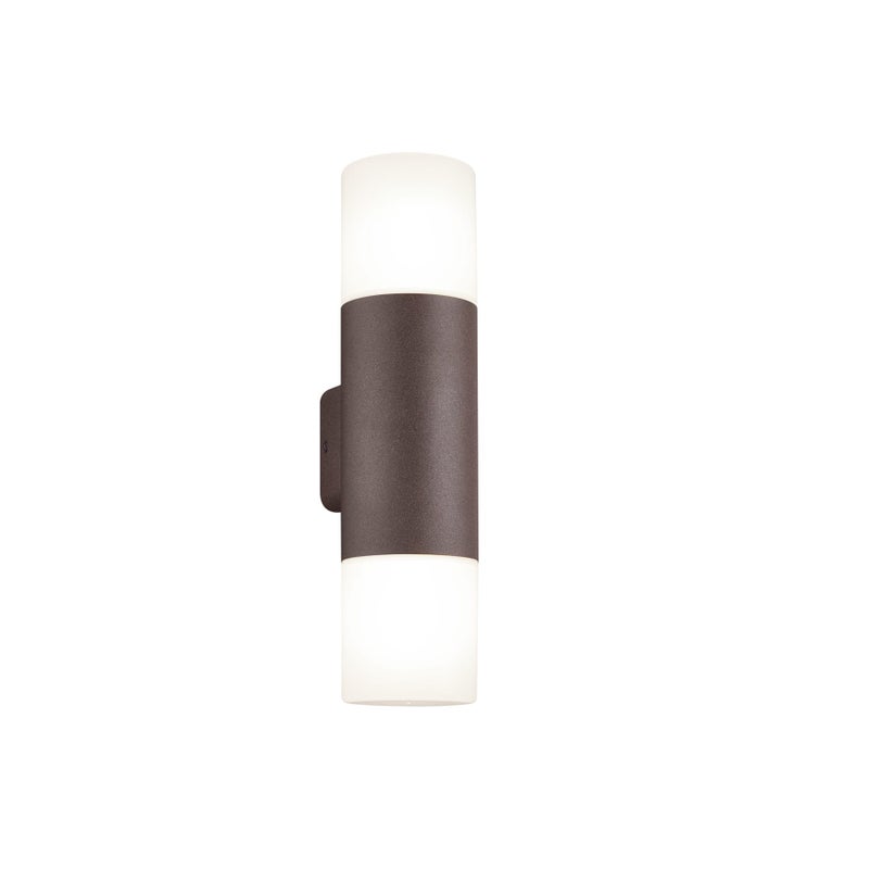 Kinkiet zewnętrzny HOOSIC miedziany 2xE27x28W wym:33x8,5x8,5cm IP44 Trio