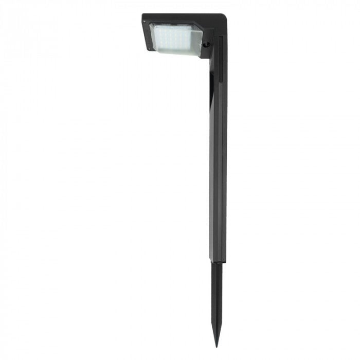 Lampa gruntowa wbijana solarna Słupki Solarne czarna LED 4000K 200lm wym: 41,6 x 16,2 x 16,2 cm tworzywo sztuczne Ecolight