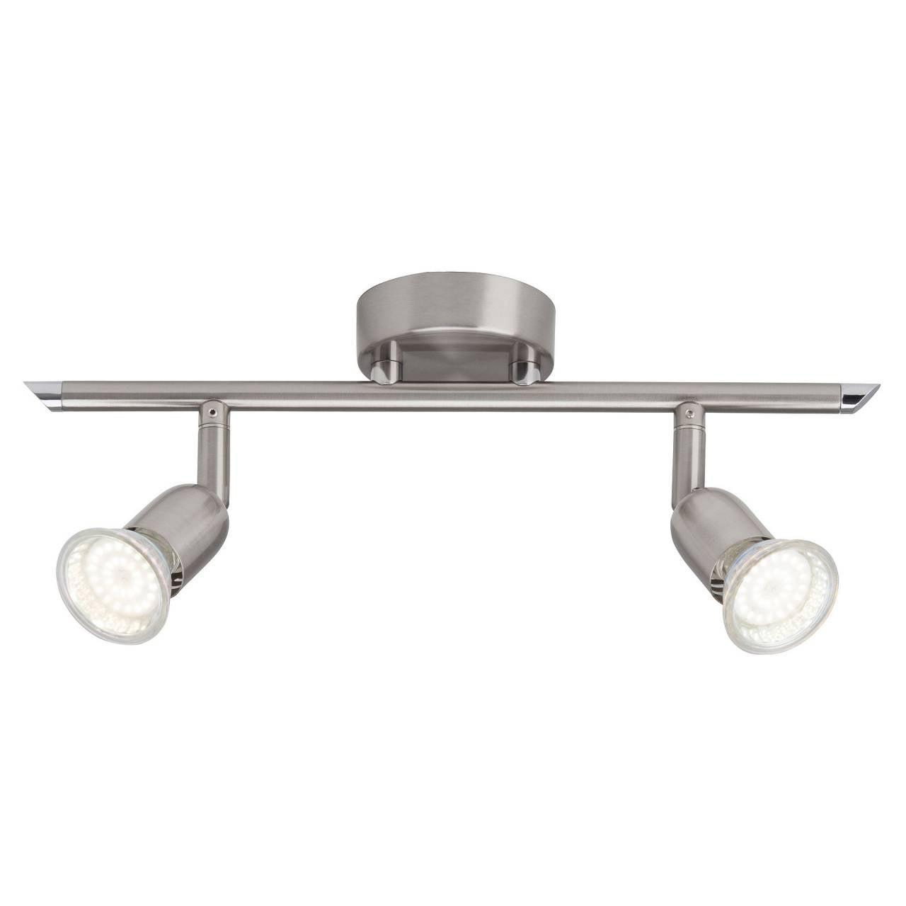 BRILLIANT odblaskowa lampa tubowa spot 4 żarówki czarny mat / przydymione szkło | 4x D45, E14, 18W, odpowiednia do lamp wiszących (brak w zestawie) |
