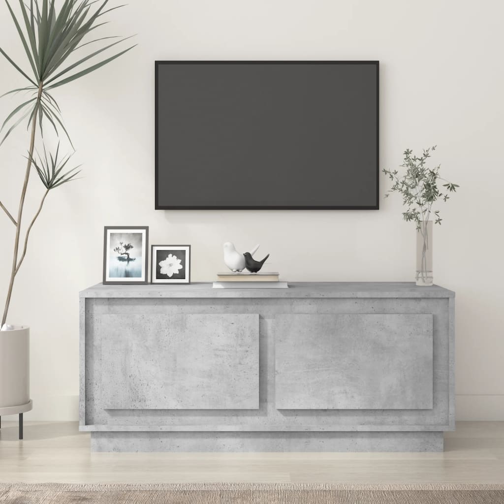Stolik kawowy, szarość betonu, 102x50x44 cm vidaXL