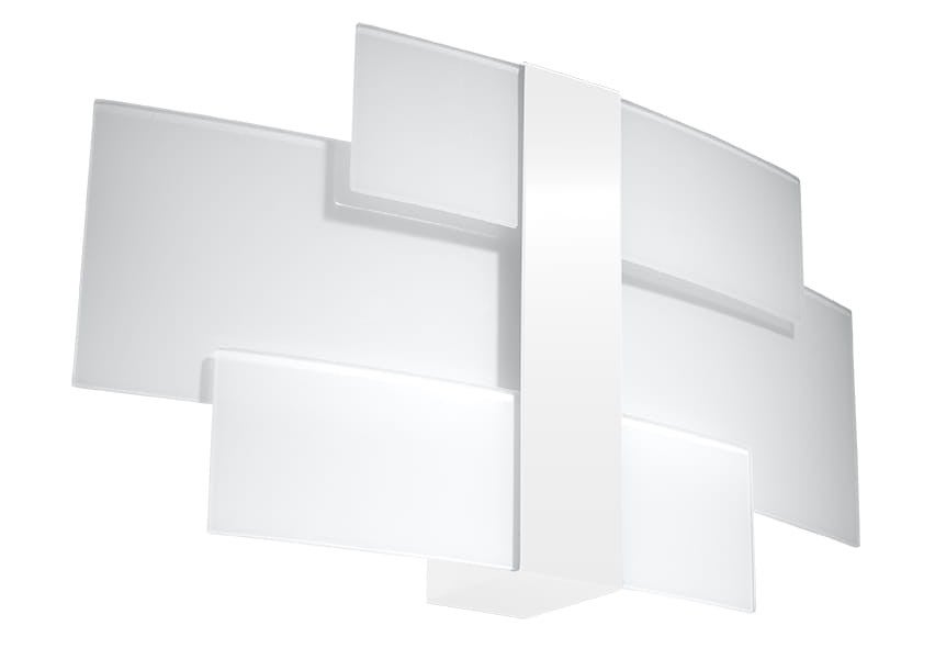 Applique Acier Blanc G9 2 Celia