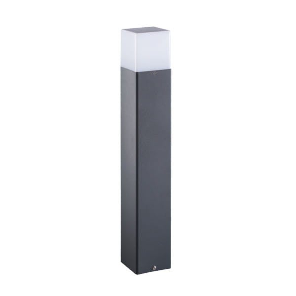 Lampa ogrodowa stojąca Vadra grafitowa 1xE27x11W IP44 wym: 50 x 8 x 8 cm aluminium Kanlux