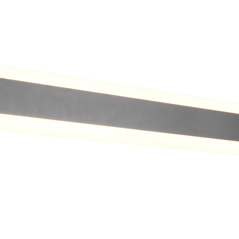 Kinkiet zewnętrzny LED DAWSON 11W aluminium antracytowy wym:10,5x100x6cm IP54 Trio