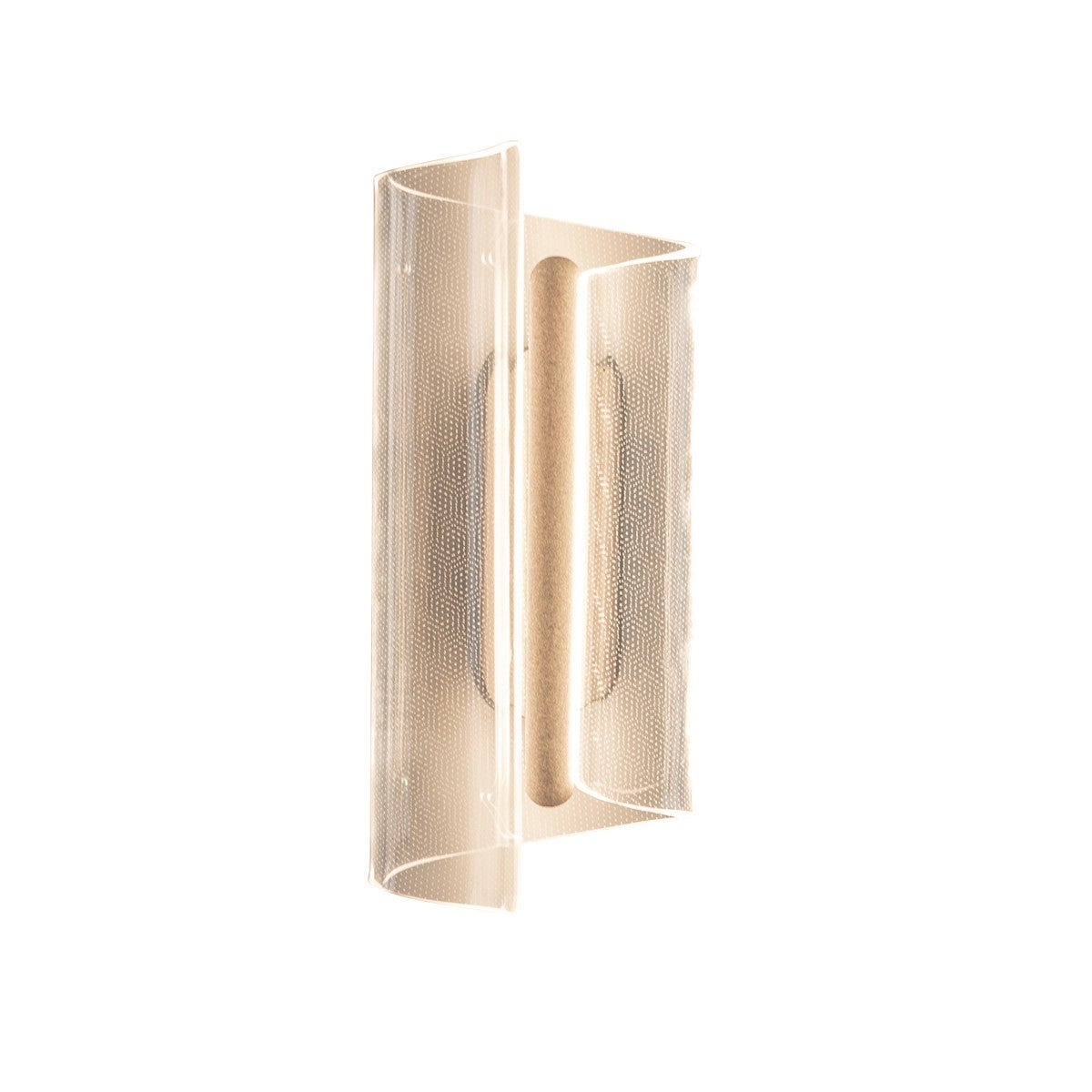 Kinkiet ścienny Casel kawowo-przezroczysty LED 13W 3000K 660lm styl nowoczesny wym: 30 x 12 x 10 cm aluminium IP20 Italux